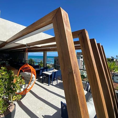 Flat Beira Mar Com Varanda Em Pôrto das Galinhas 外观 照片