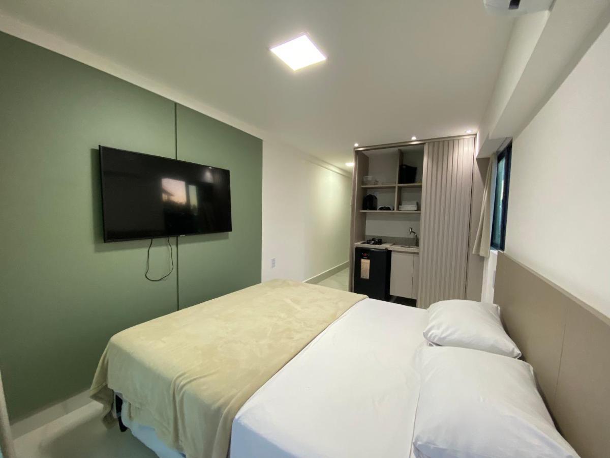 Flat Beira Mar Com Varanda Em Pôrto das Galinhas 外观 照片