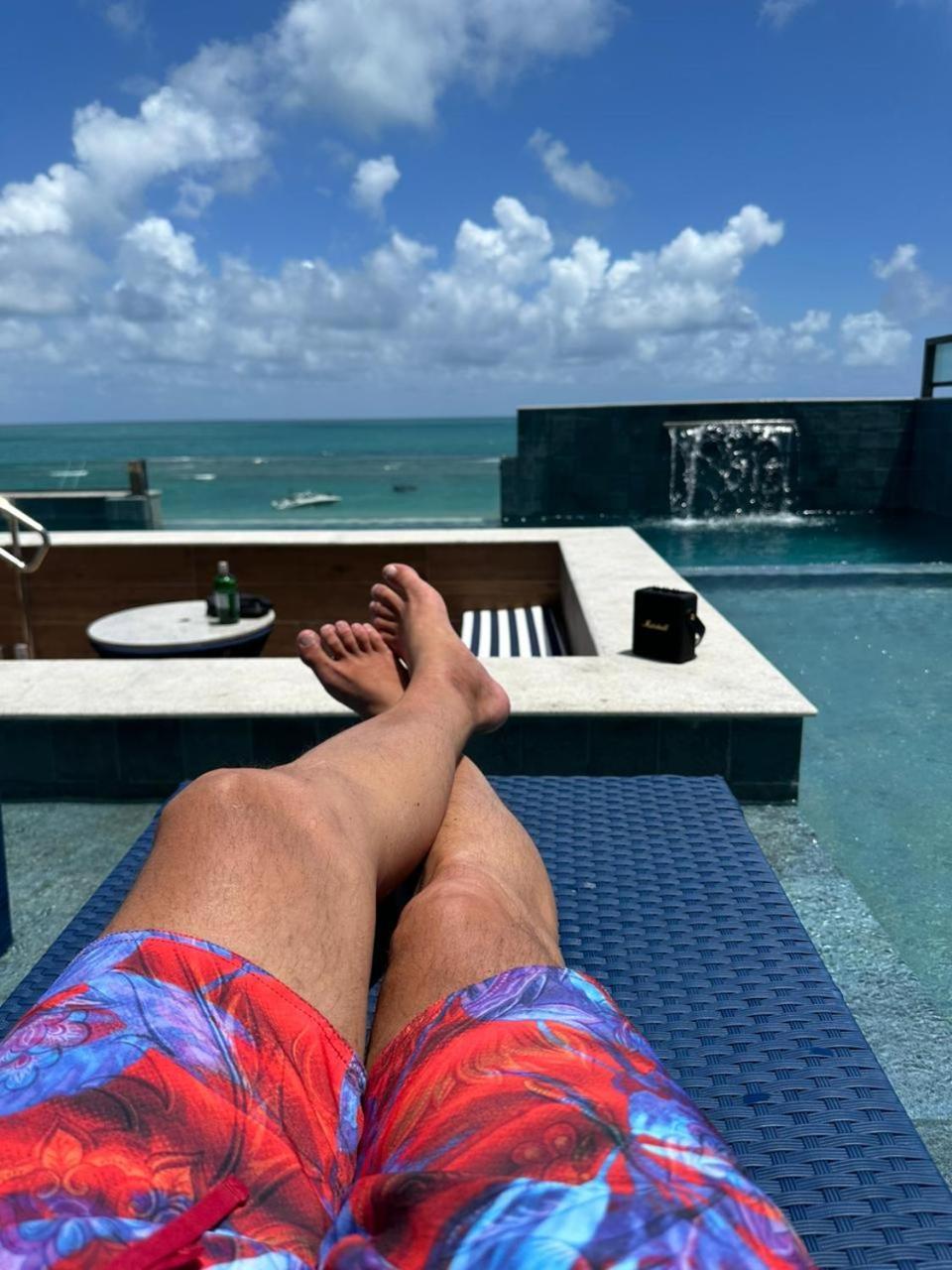 Flat Beira Mar Com Varanda Em Pôrto das Galinhas 外观 照片